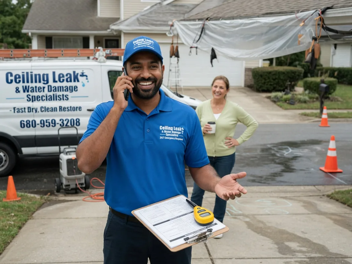 Ceiling Leak Cleanup Biggers, AR FAQs